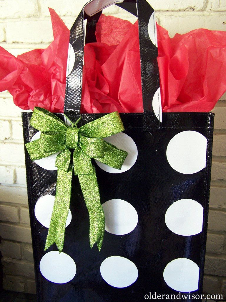 reusable grocery bags christmas